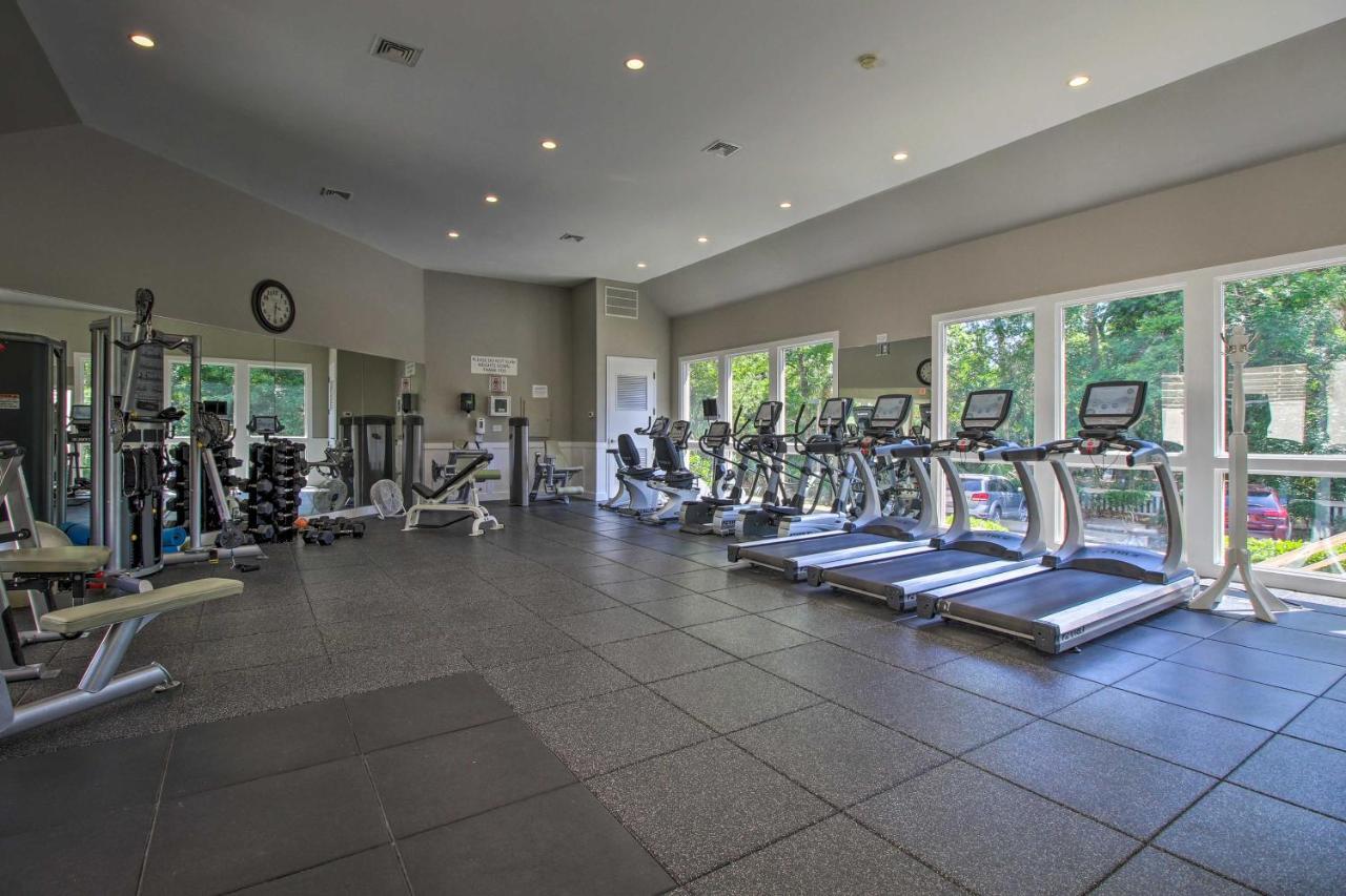 Palmetto Dunes Villa With Lagoon And Fountain Views ヒルトンヘッドアイランド エクステリア 写真
